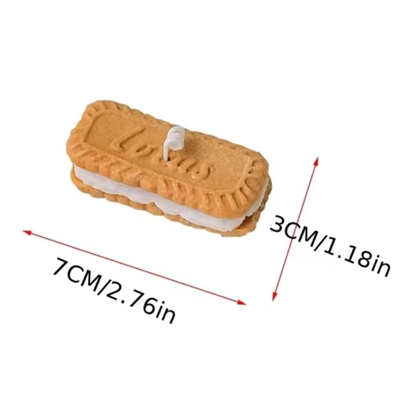 NEW cookie biscuit wax aromatherapy candle - Picture 3 of 6